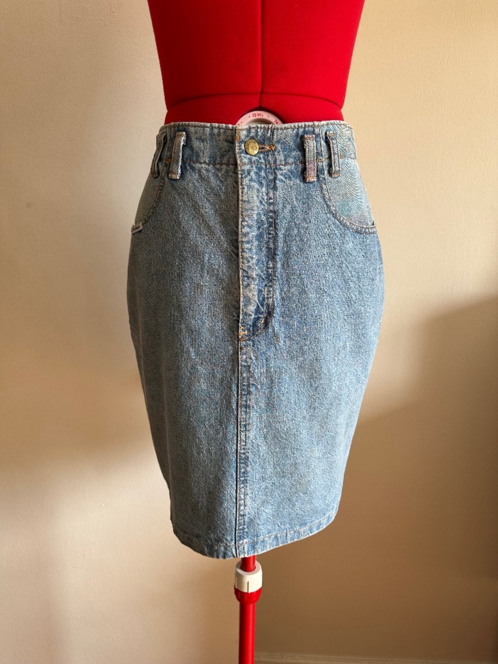 Vintage jean skirt